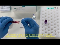 H Pylori Antibody Antigen Test Cassette Whole Blood Serum Plasma One Step