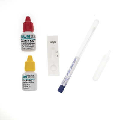 CE ISO Gonorrhea & Chlamydia Antigen Combo Rapid Test Swab Cervical Type
