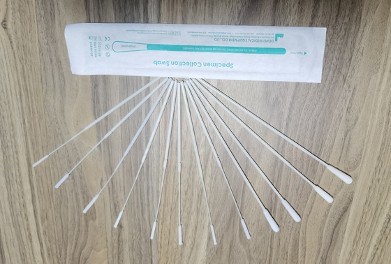 Flocked Nylon Swab Nasal Nasopharyngeal Oral Oropharyngeal Swab for Covid-19